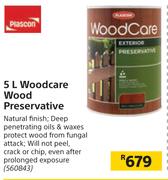 Plascon Woodcare Wood Preservative-5Ltr