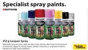 Rust Oleum Lacquer Spray-312g Each