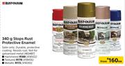 Rust Oleum Stops Rust Metallic Enamel-340g Each