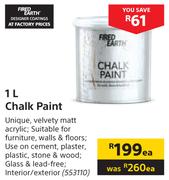 Fired Earth Chalk Paint-1Ltr Each
