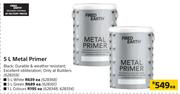 Fired Earth Metal Primer-5Ltr Each