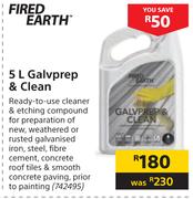 Fired Earth Galvprep & Clean-5Ltr