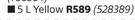 Fired Earth Road Marking (Yellow)-5Ltr Each