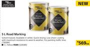 Fired Earth Road Marking (Yellow)-5Ltr Each