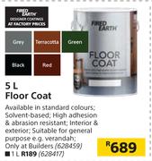 Fired Earth Floor Coat-1Ltr