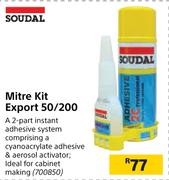 Saudal Mitre Kit Export 50/ 200
