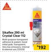 Sika Sikaflex Crystal Clear 112-290ml