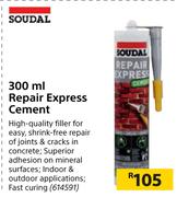 Soudal Repair Express Cement-300ml