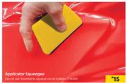 Applicator Squeegee