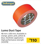 Sellotape Lumo Duct Tape 48mm x 200mm