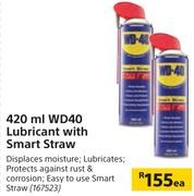 WD40 Lubricant With Smart Straw-420ml Each