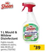 Mr. Sheen Mould & Mildew Disinfectant-1Ltr