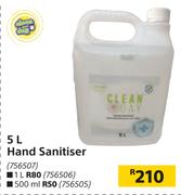 Clean Day Hand Sanitiser-1Ltr