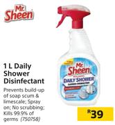 Mr. Sheen Daily Shower Disinfectant-1Ltr