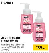 Handex Foam Hand Wash-250ml Each