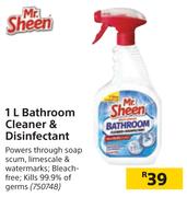 Mr. Sheen Bathroom Cleaner & Disinfectant-1Ltr