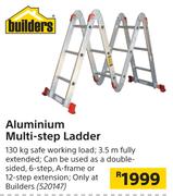 Builders Aluminium Multi-Step Ladder