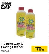 Clean Day Driveway & Paving Cleaner-1L Each