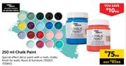 Fired Earth Chalk Paint-250ml Each