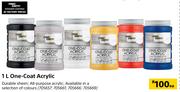 Fired Earth One Coat Acrylic-1L Each