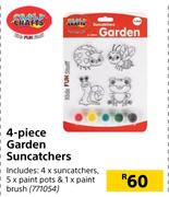 Crazy Craft 4 Piece Garden Suncatchers