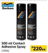 Genkem Contact Adhesive Spray-500ml Each