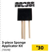 3 Piece Sponge Applicator Kit