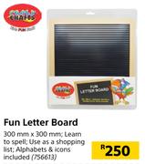 Crazy Craft Fun Letter Board 300 mm x 300 mm
