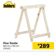 Builders Pine Trestle 800mm x 760mm