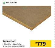 PG Bison Supawood 2.75m (l) x 1.83m (w) x 16mm (d)