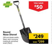 Lasher Round Nose Shovel