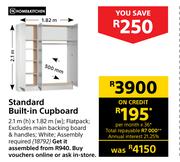 Home & Kitchen Standard Built In Cupboard-2.1m (h) x 1.82m (w)