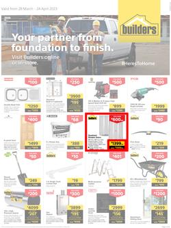 Builders Western Cape : Your Partner From Foundation To Finish (28 March - 24 April 2023), page 1