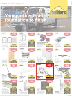 Builders Western Cape : Your Partner From Foundation To Finish (28 March - 24 April 2023), page 1