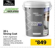 Fired Earth Strong Coat-20L