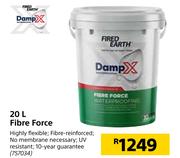 Fired Earth Damp X Fibre Force-20L
