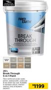 Fired Earth Break Through 5 In 1 Paint-20L