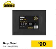 Builders Drop Sheet-2m x 5m