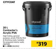 Citycoat Contractor's Acylic PVA-5L