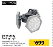 Lightworx 60W Utility Ceiling Light