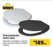 Builders Thermo Plastic Toilet Seat-Each