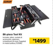 Grip 86 Piece Tool Kit