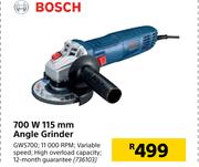 Bosch 700W 115mm Angle Grinder