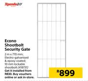 Xpanda DIY Econo Shootbolt Security Gate-2m x 770mm