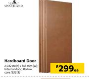 0Swartland Hardboard Door