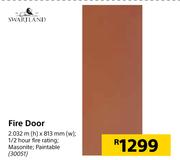 Swartland Fire Door