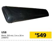USB Black 3m x 30m