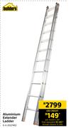 Builders Aluminium Extender Ladder 6m