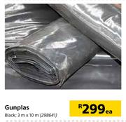 Gunplas Black 3m x 10m Each