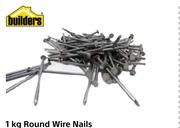 Builders 1Kg Round Wire Nails 100mm x 4mm-Per Pack